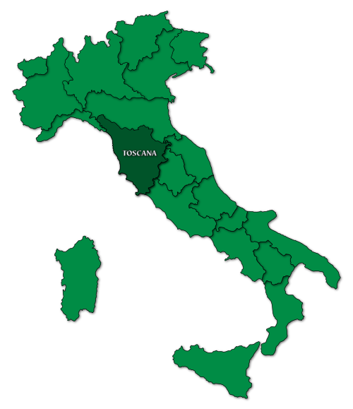 toscana map